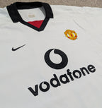 2002-03 Manchester United Away Shirt - Beckham 7