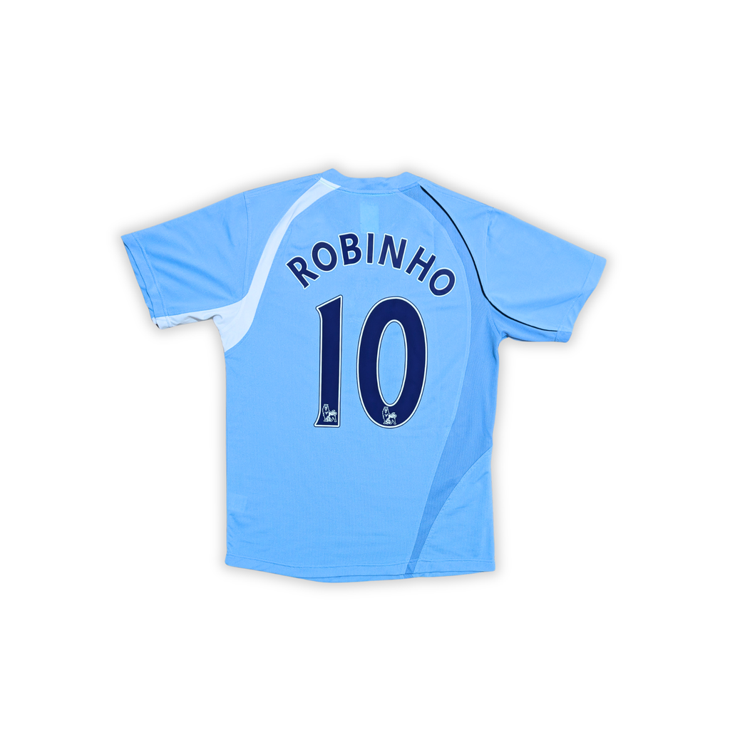 2008-09 Manchester City Home Shirt - Robinho 10