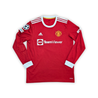 2021-22 Manchester United Long Sleeve Home Shirt - Ronaldo 7