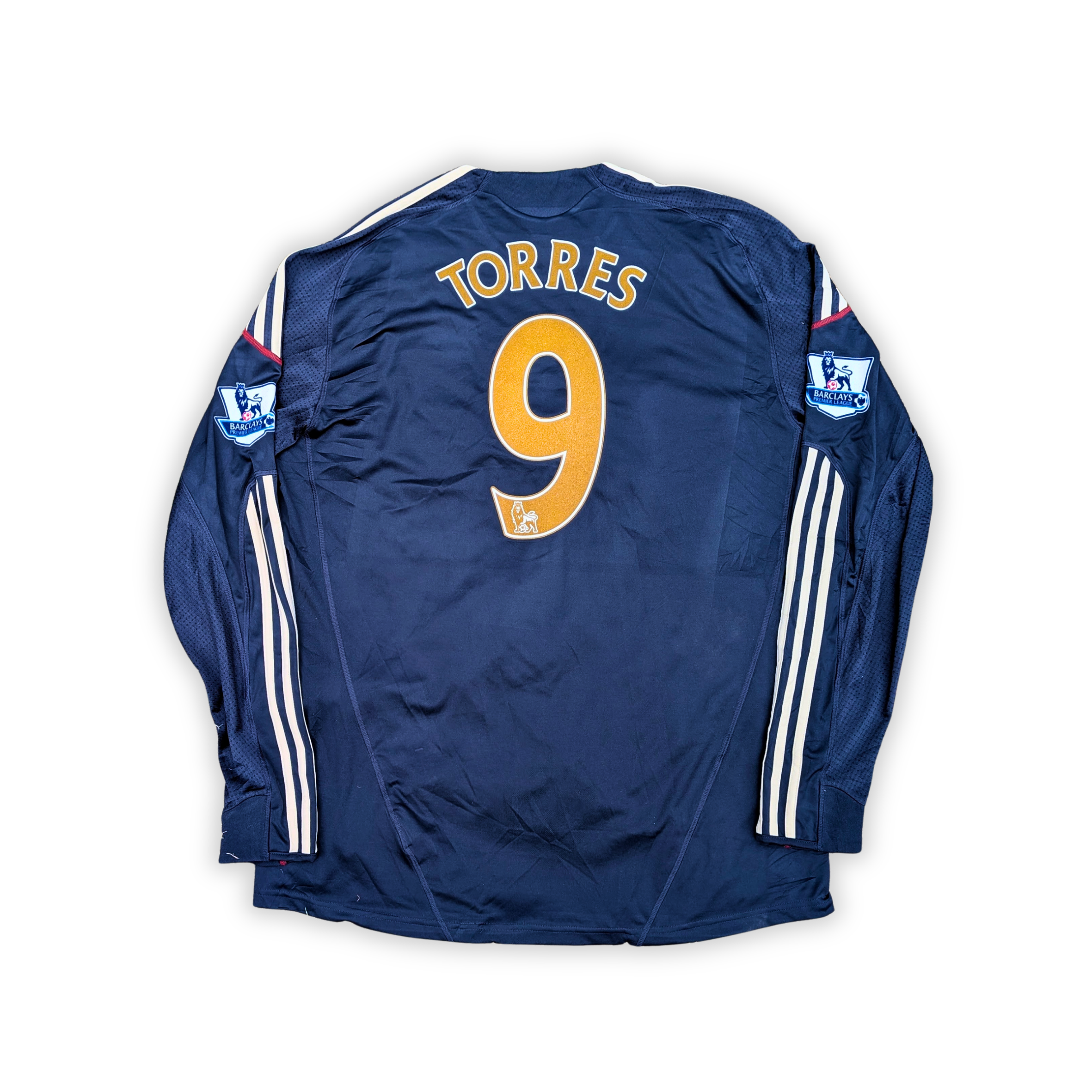 2010-12 Liverpool L/S Away Shirt - Torres 9
