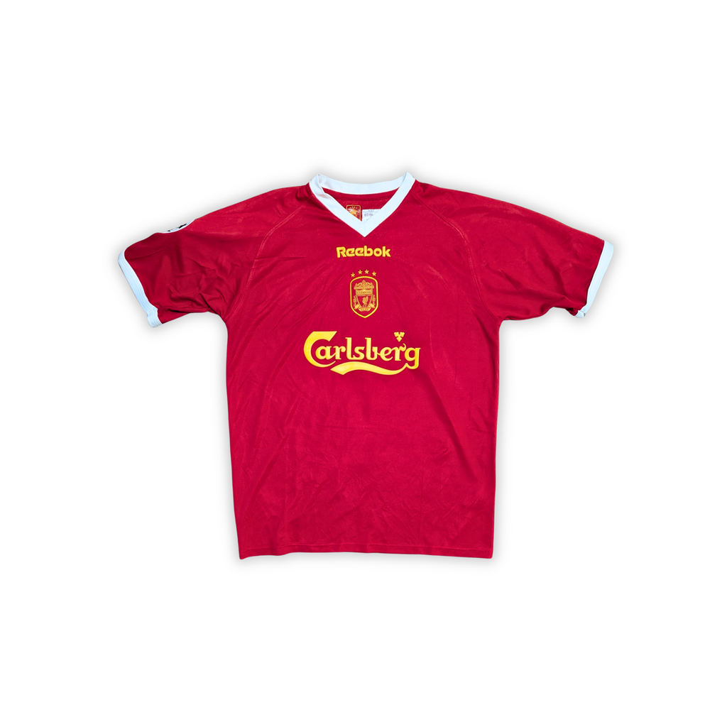 2001-03 Liverpool European Home Shirt - Smicer 7