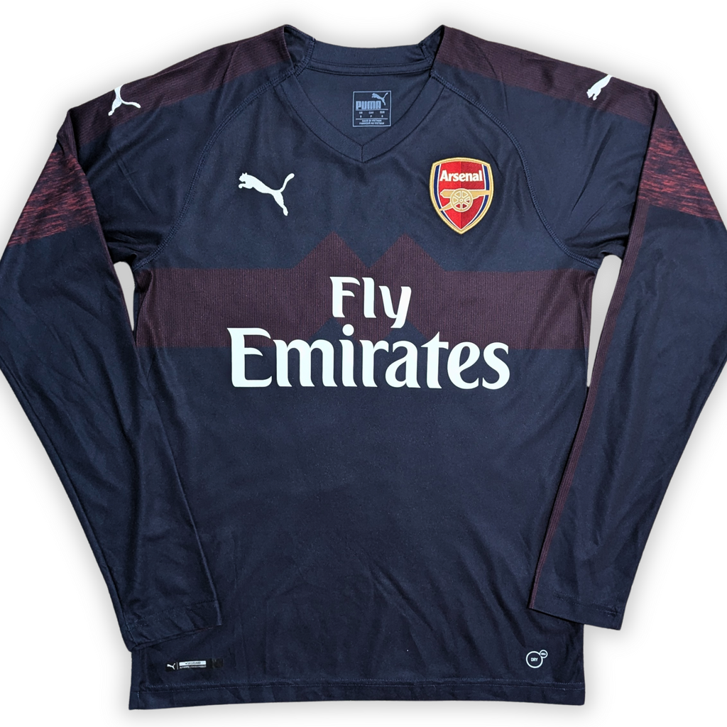 2017-18 Arsenal Away L/S Shirt - Saka 87