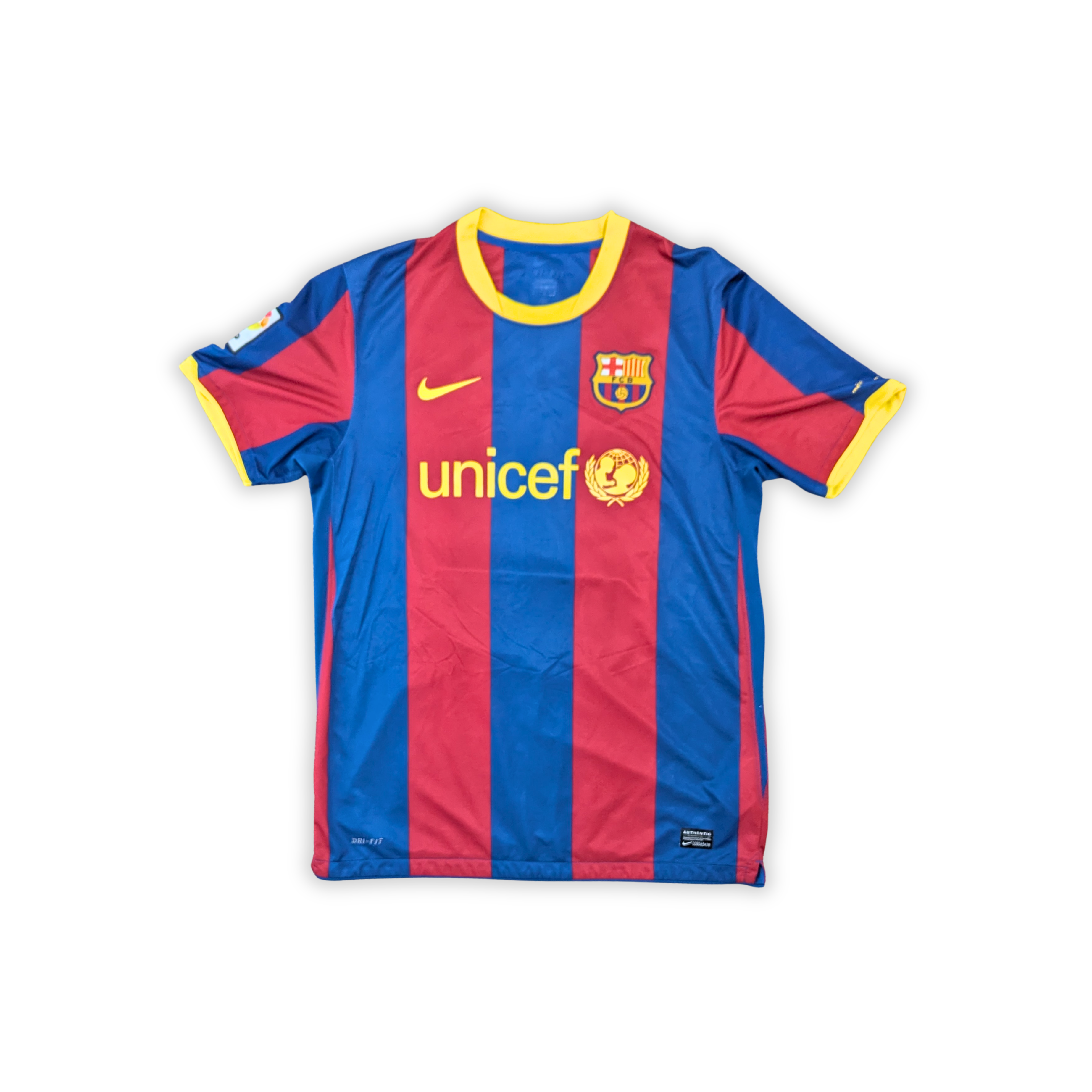 2010-11 Barcelona Home Shirt - Messi 10