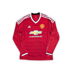 2015-16 Manchester United L/S Home Shirt - Rooney 10