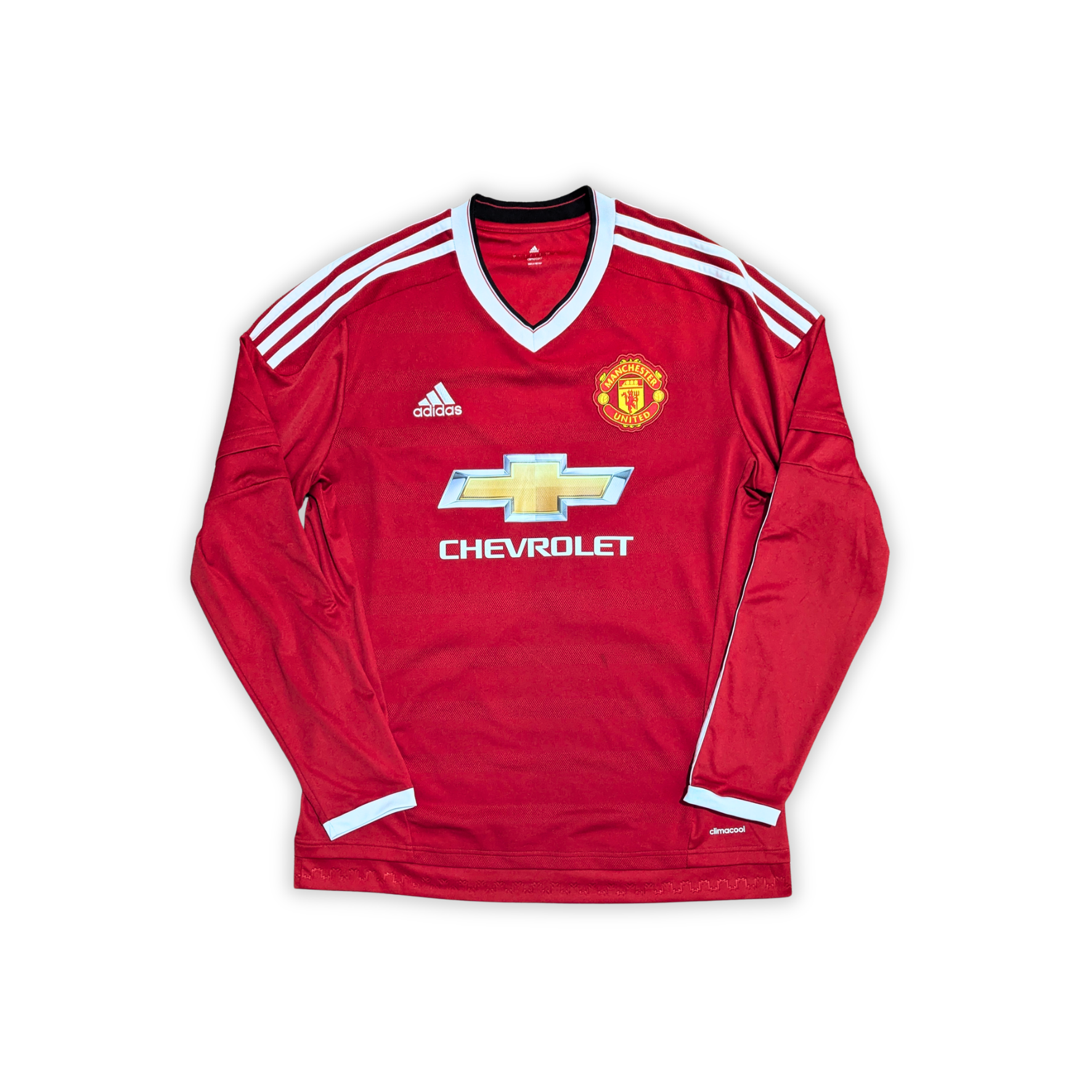 2015-16 Manchester United L/S Home Shirt - Rooney 10
