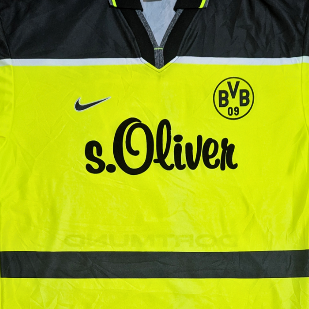 1997-98 Borussia Dortmund Match Issue Home Shirt