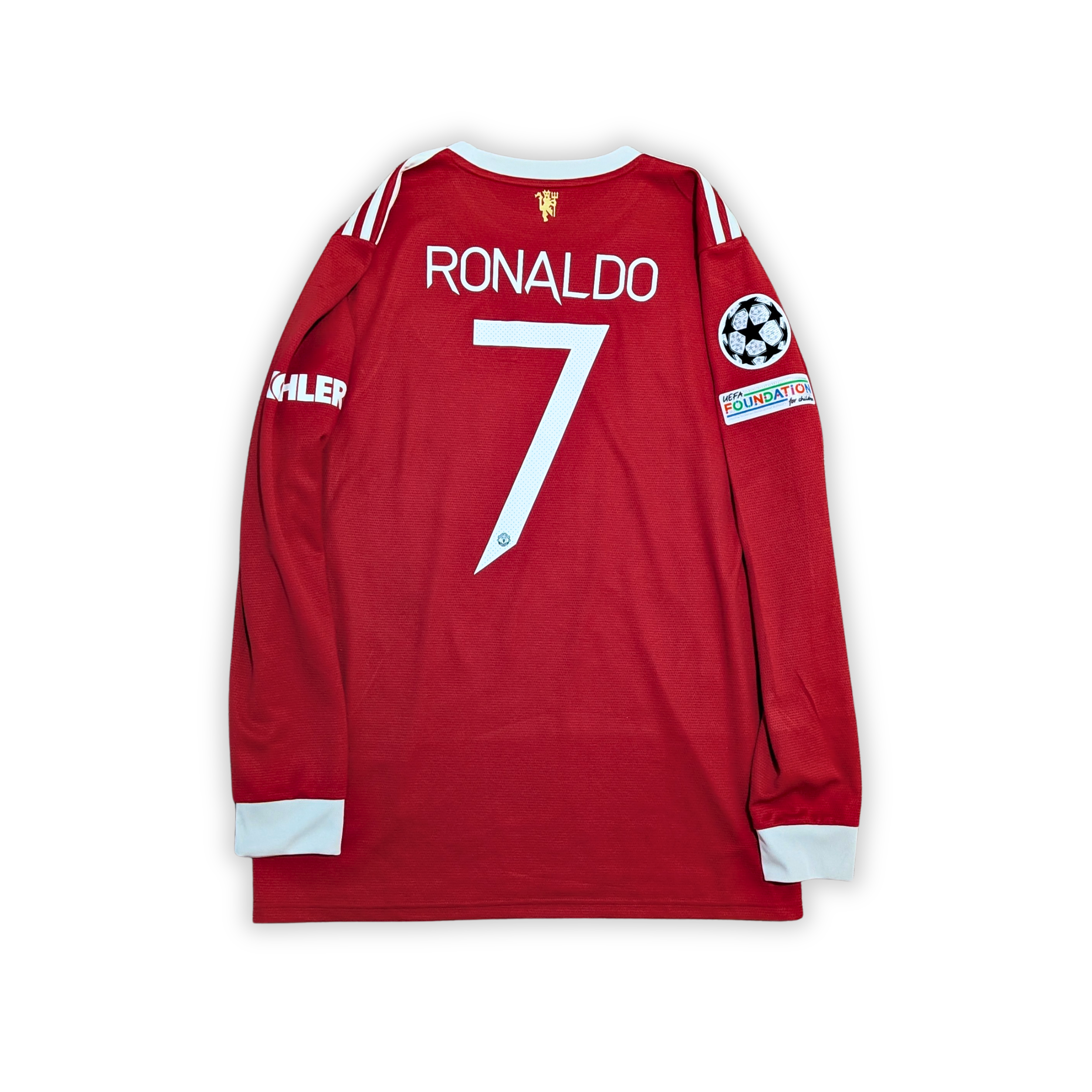 2021-22 Manchester United Long Sleeve Home Shirt - Ronaldo 7