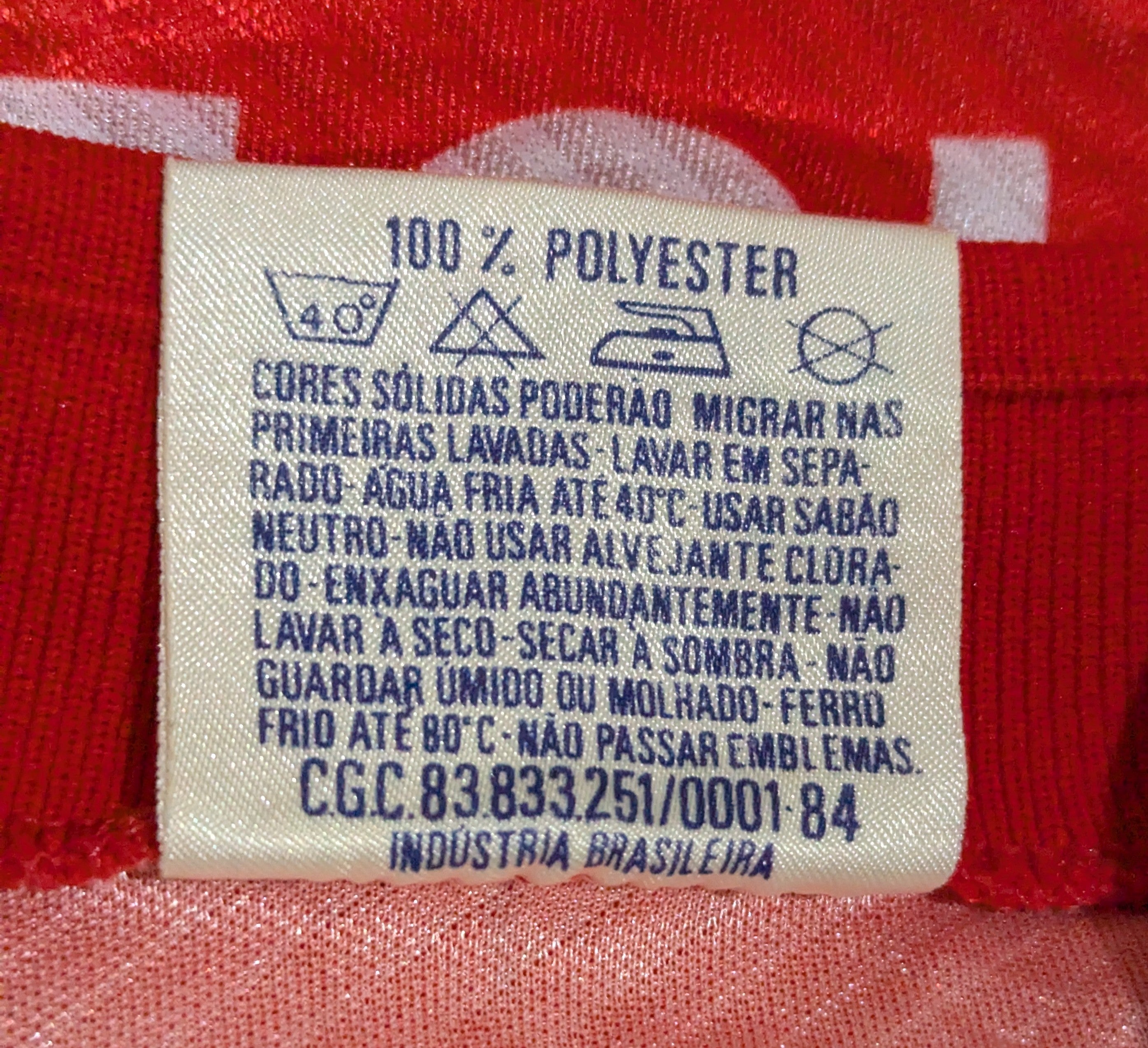 1994-95 Flamengo Centenary Home Shirt #9