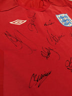 2010-11 England Away Signed Shirt