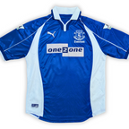 2000-02 Everton Home Shirt - Gascoigne 18
