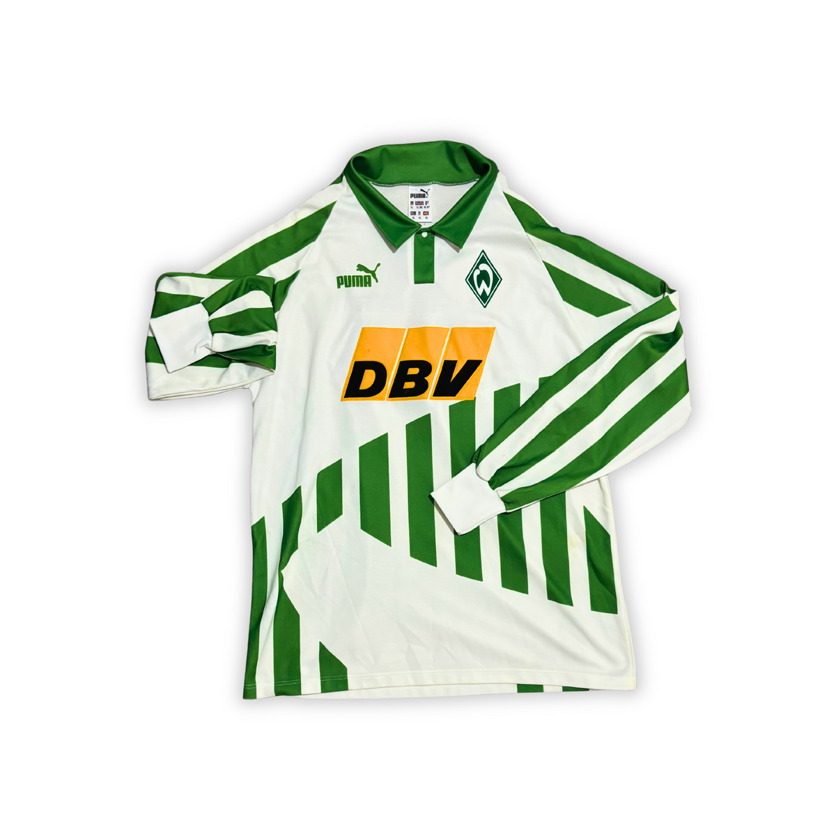 1994-95 Werder Bremen Long Sleeve Home Shirt