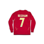 2006-08 England L/S Away Shirt - Beckham 7