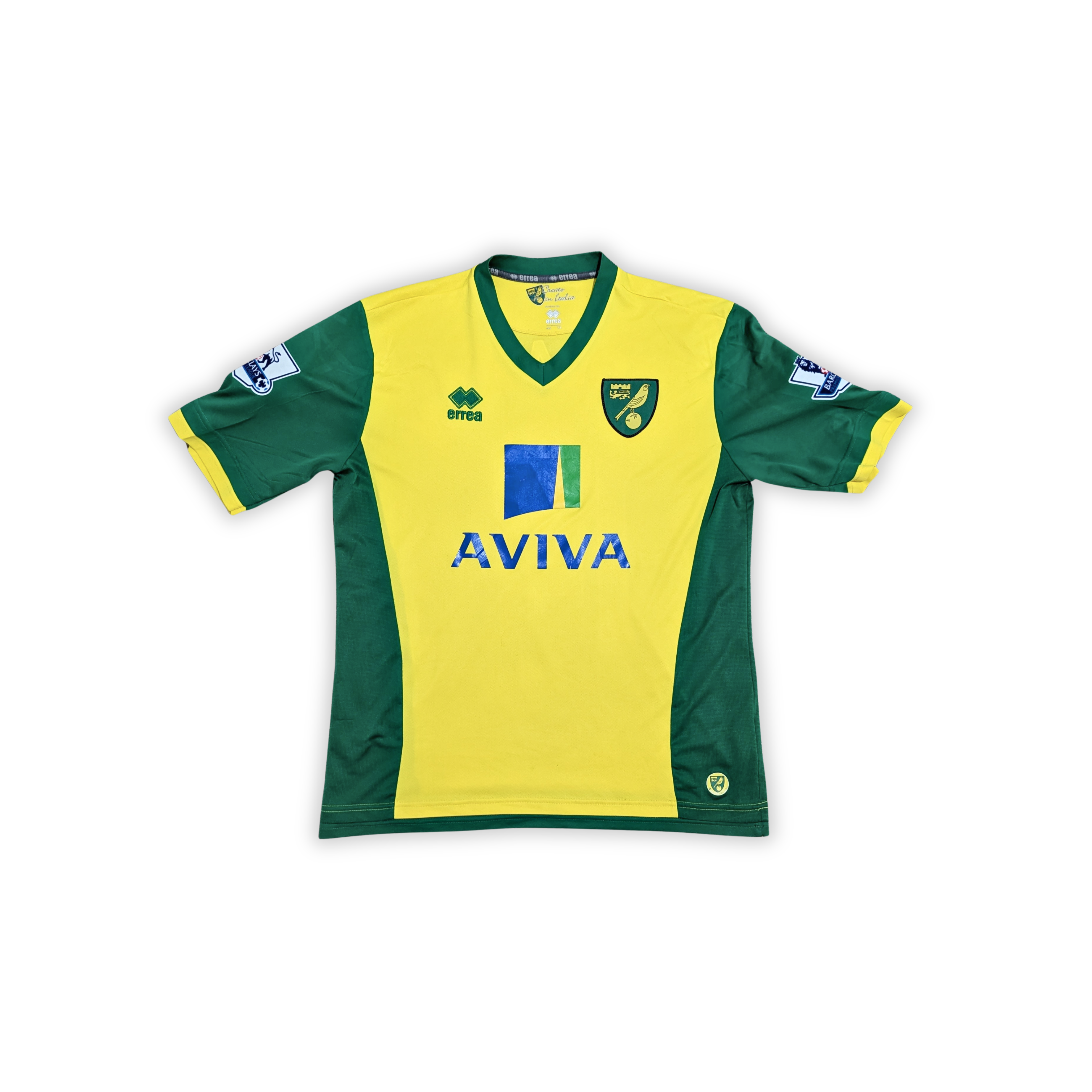 2013-14 Norwich City Home Shirt - Hoolahan 14