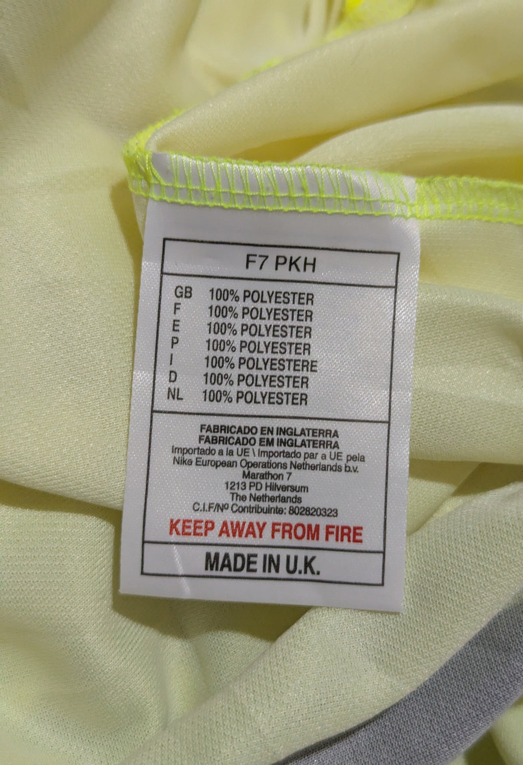 1997-98 Borussia Dortmund Match Issue Home Shirt