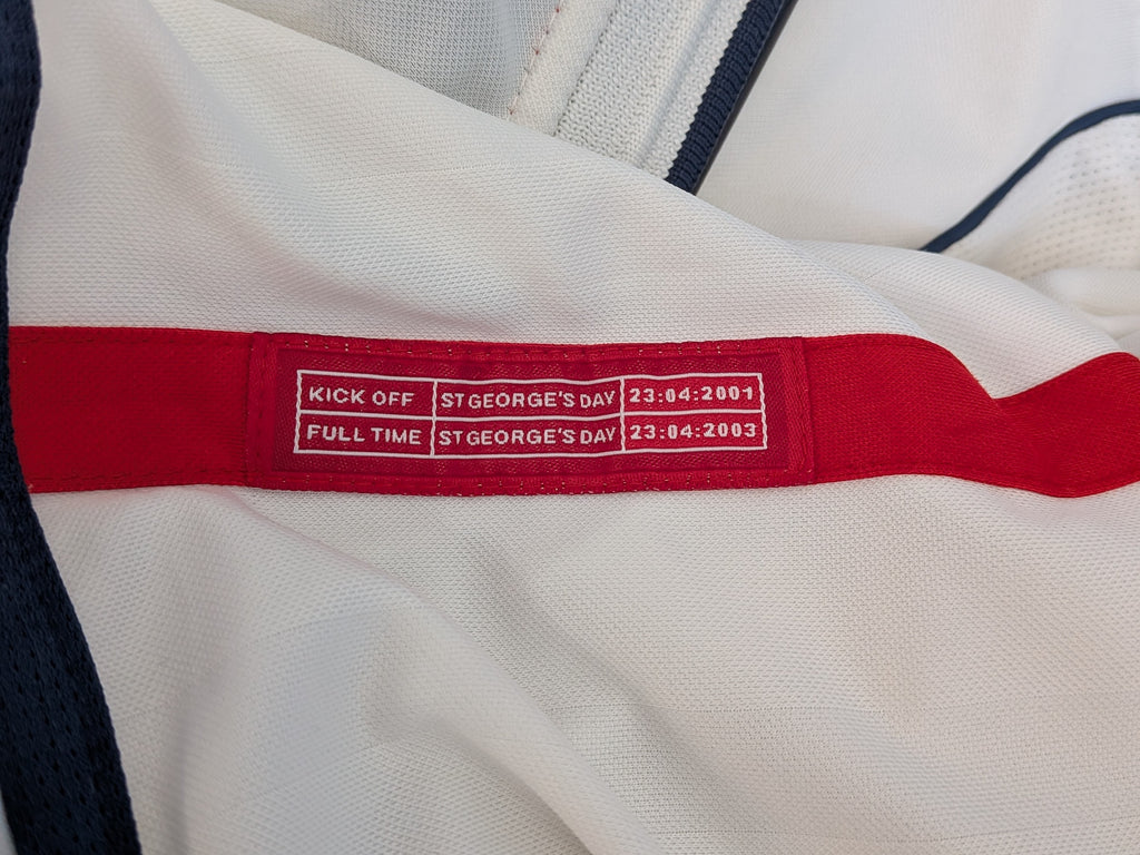 2001-03 England Home Shirt