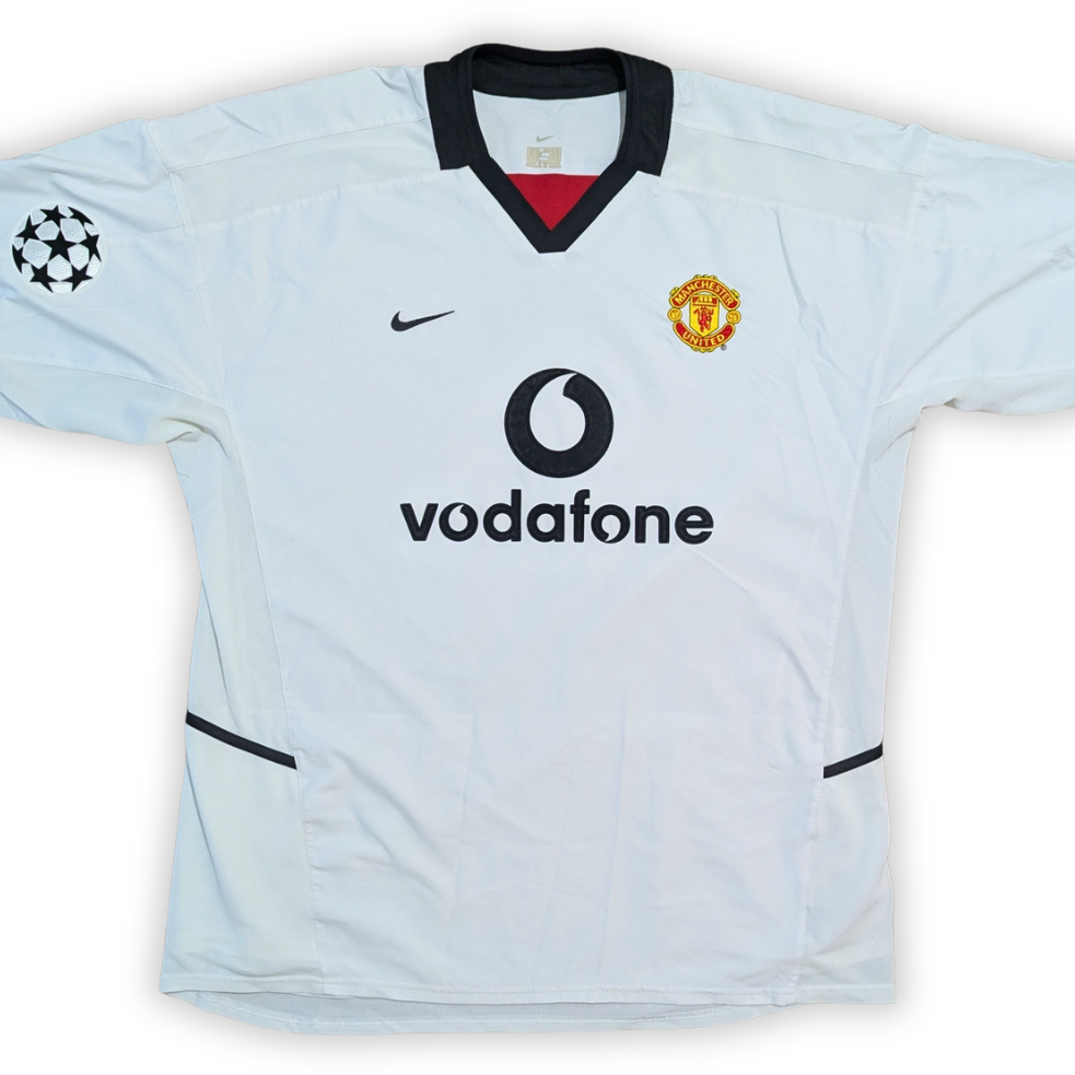 2002-03 Manchester United Away Shirt - Beckham 7