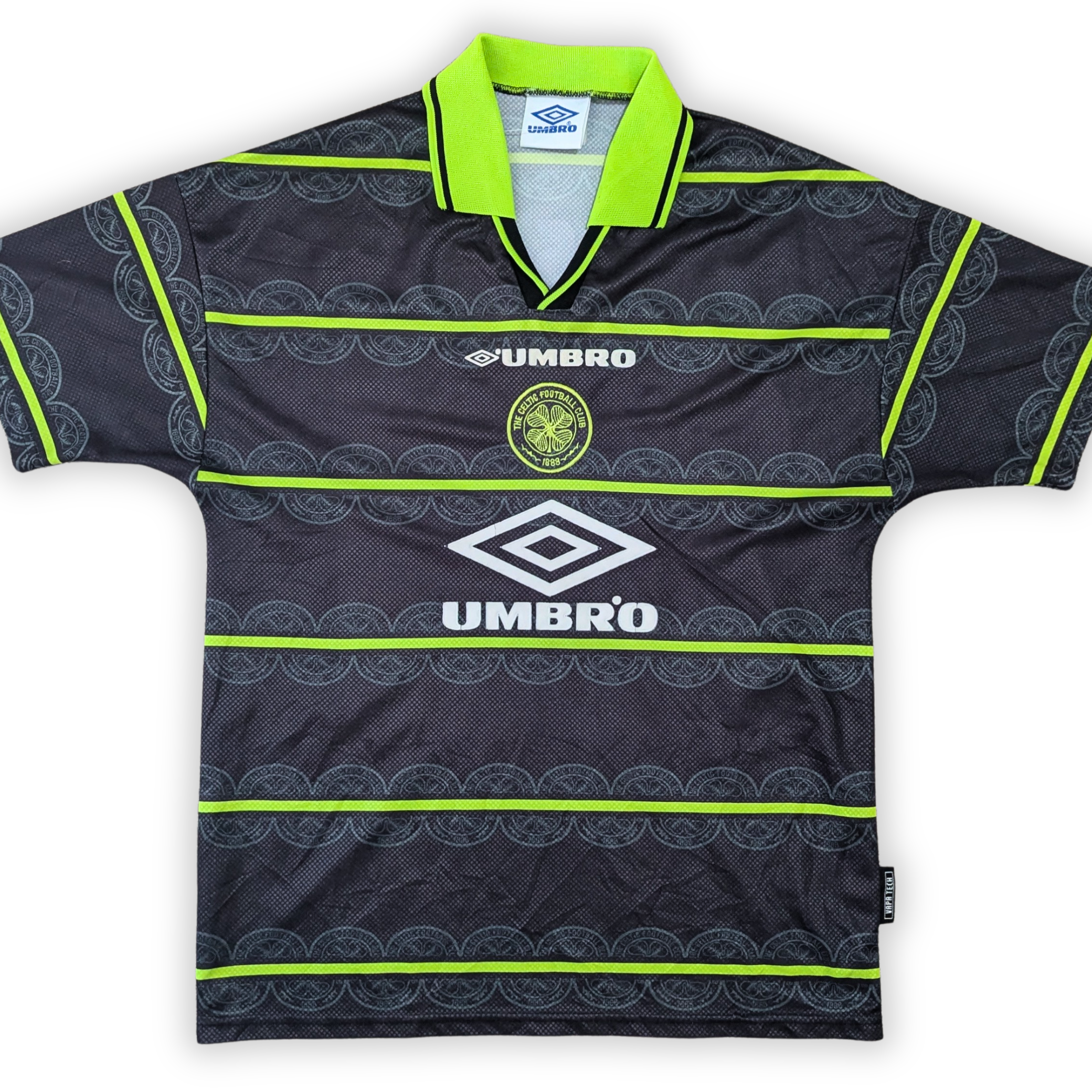 1998-99 Celtic Away Shirt  - Larsson 7