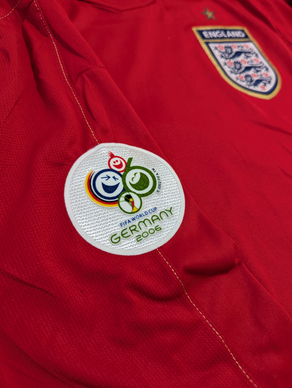 2006-08 England L/S Away Shirt - Beckham 7