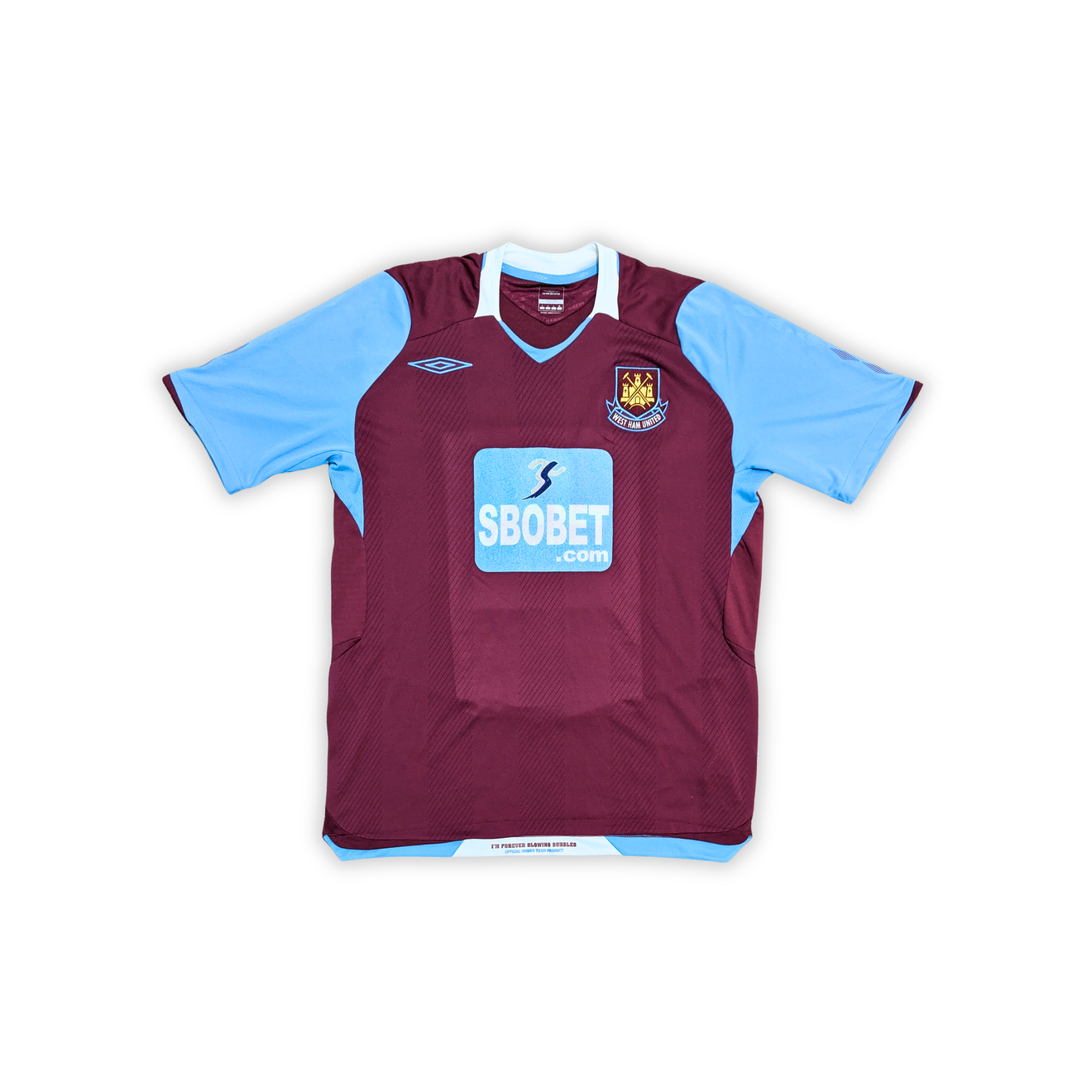 2008-09 West Ham Home Shirt - Noble 16