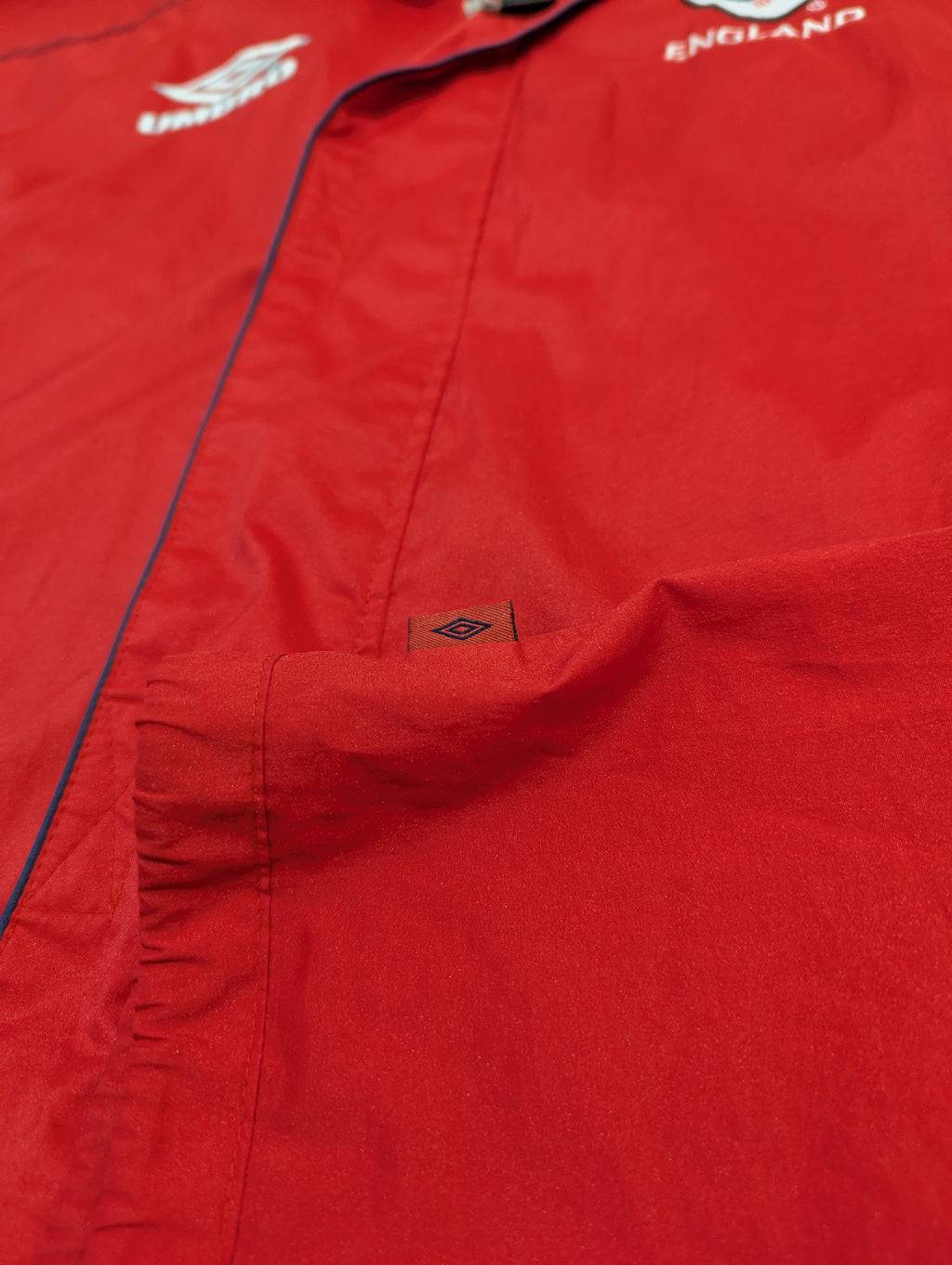 1998-00 England Umbro Hooded Rain Jacket