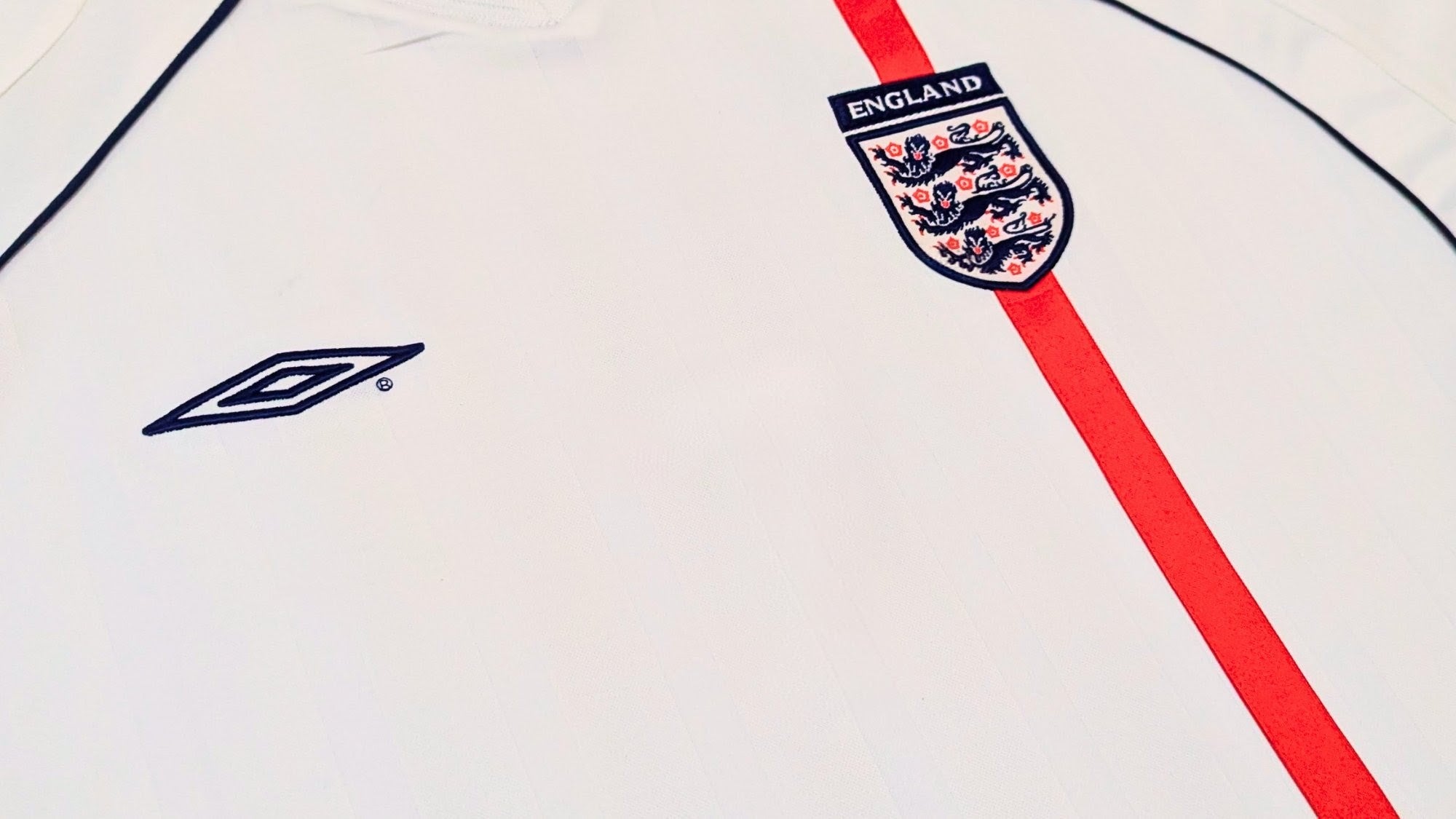 2001-03 England Home Shirt