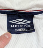 2004-06 England Umbro Button Up Shirt