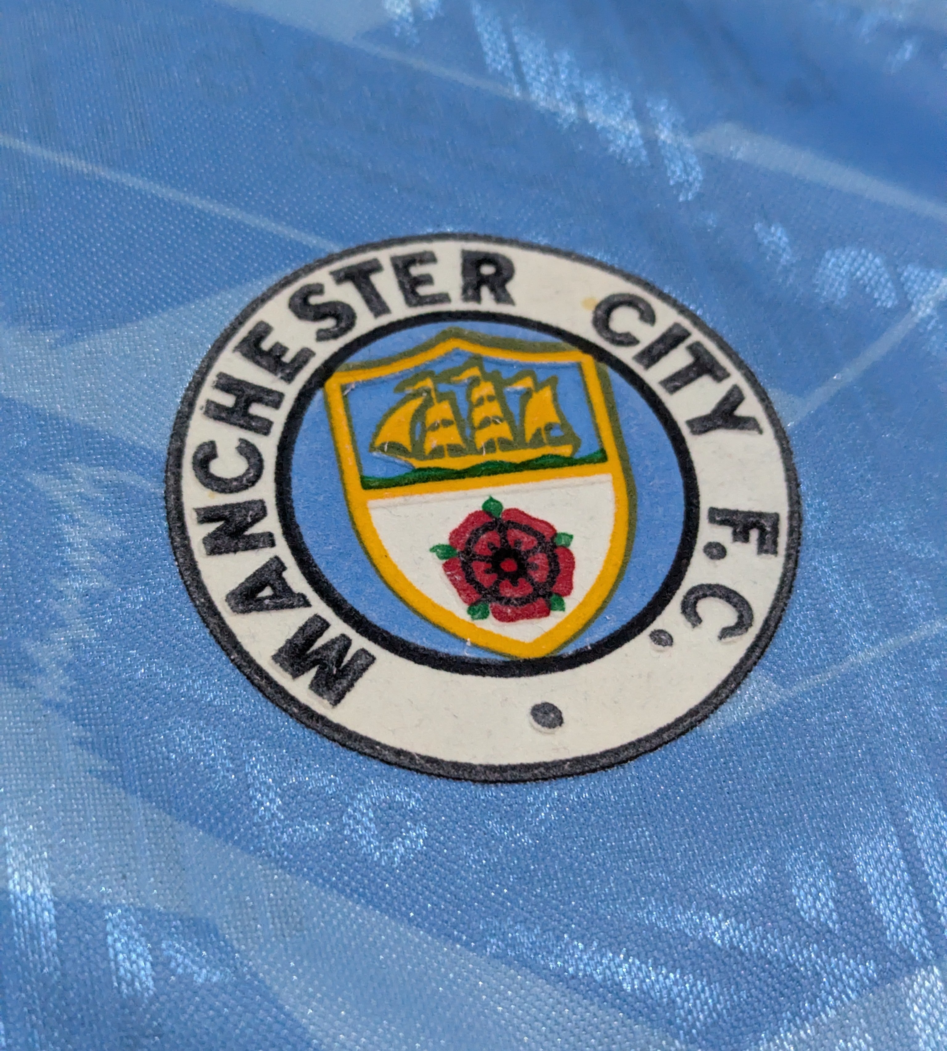 1991-93 Manchester City Away Shirt