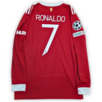 2021-22 Manchester United Long Sleeve Home Shirt - Ronaldo 7