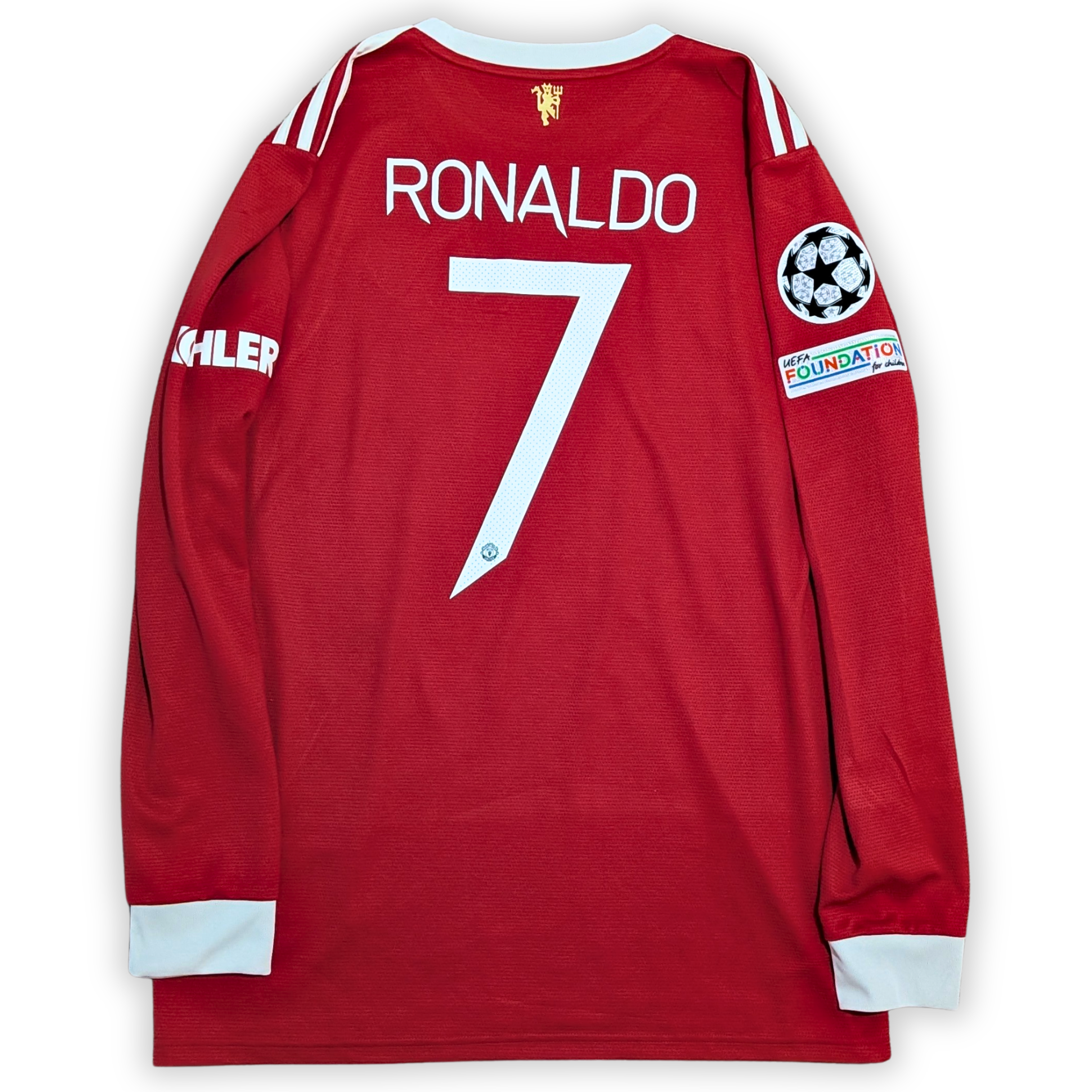 2021-22 Manchester United Long Sleeve Home Shirt - Ronaldo 7