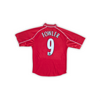 2000-02 Liverpool Home Shirt - Fowler 9