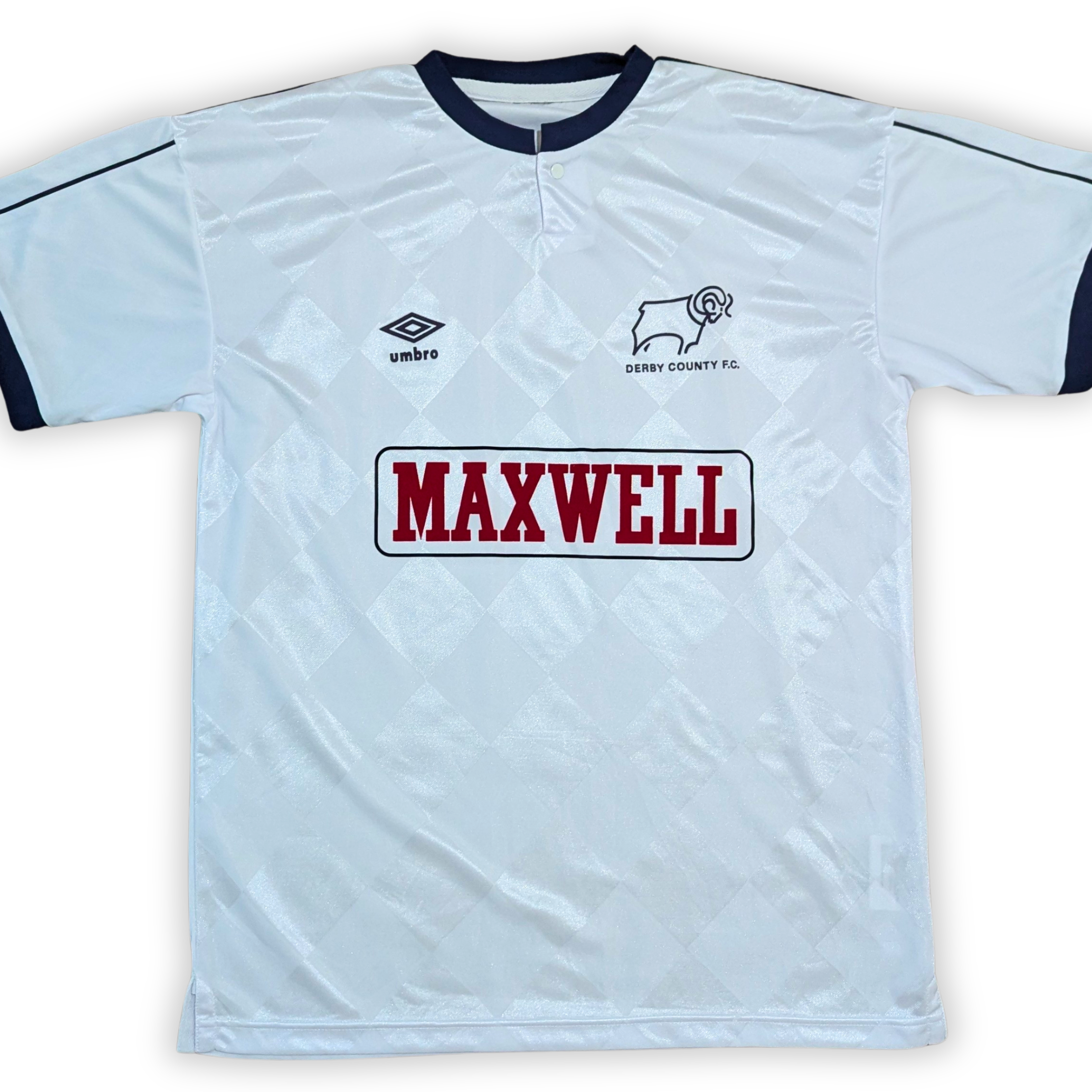 1987-89 Derby County Umbro Re-Issue Home Shirt