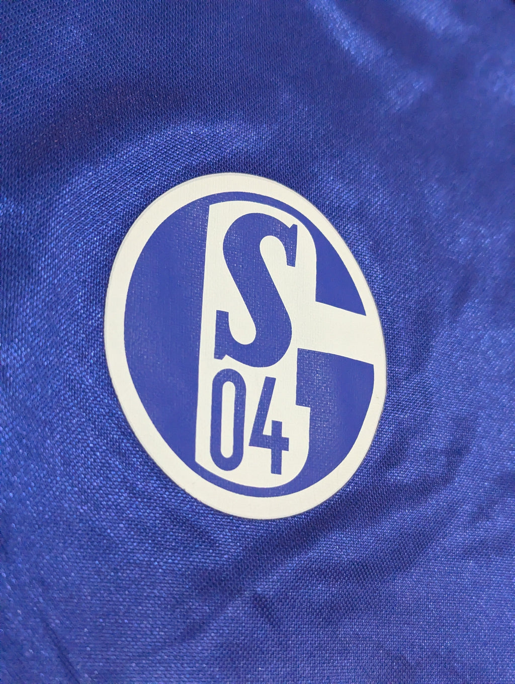 2004-05 Schalke 04 Signed Match Issue Home Shirt - Lincoln 10