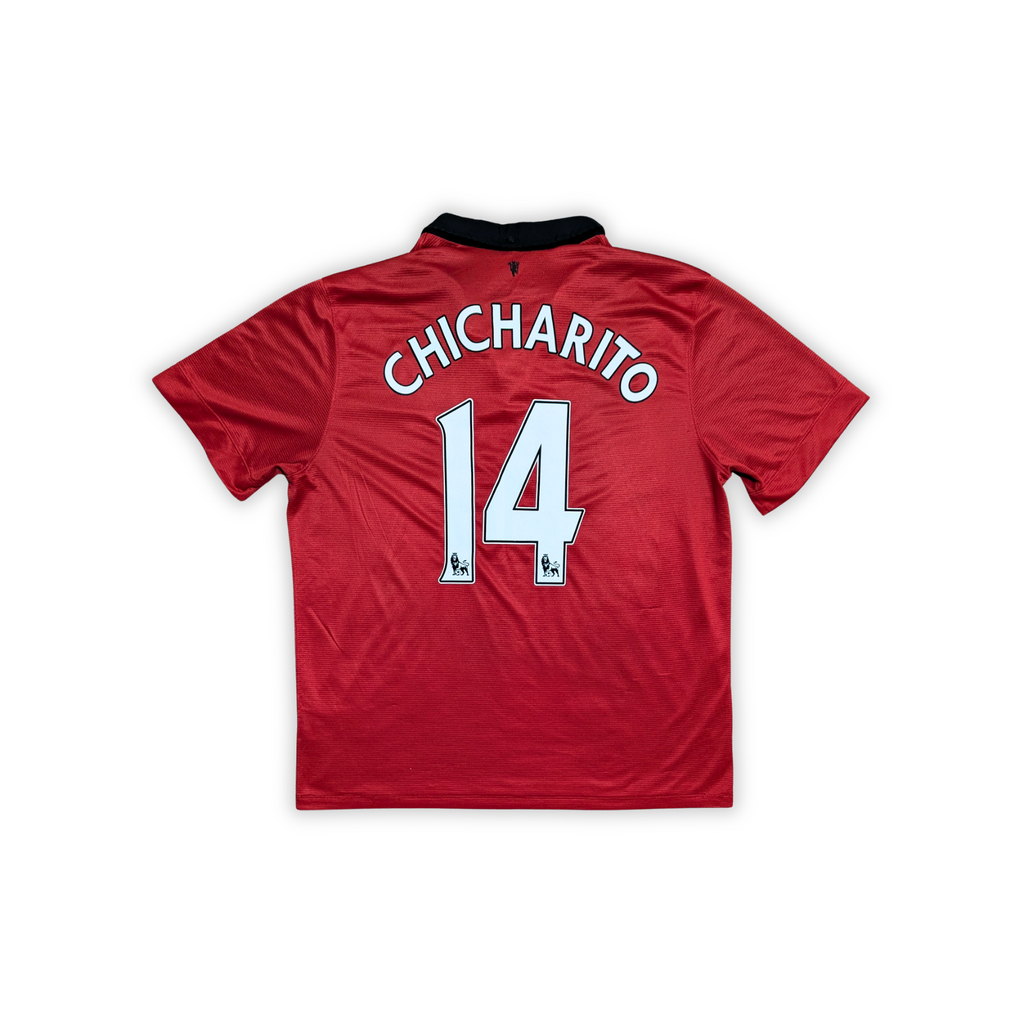 2013-14 Manchester United Home Shirt - Chicharito 14