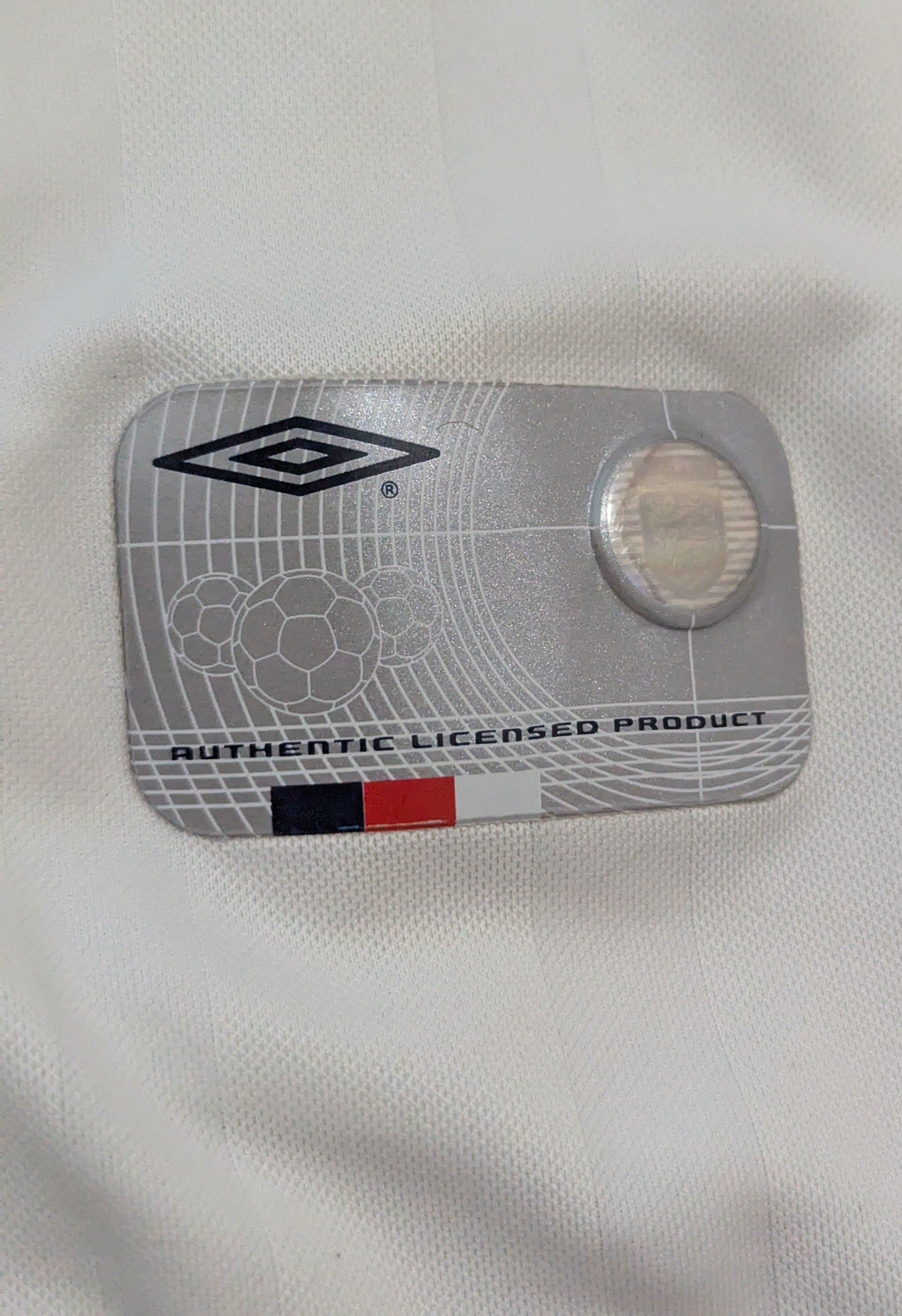 2001-03 England Home Shirt - Beckham 7