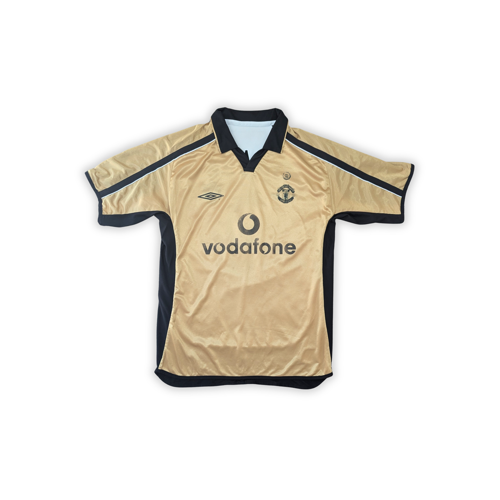 2001-02 Manchester United Away Shirt - Blanc 6