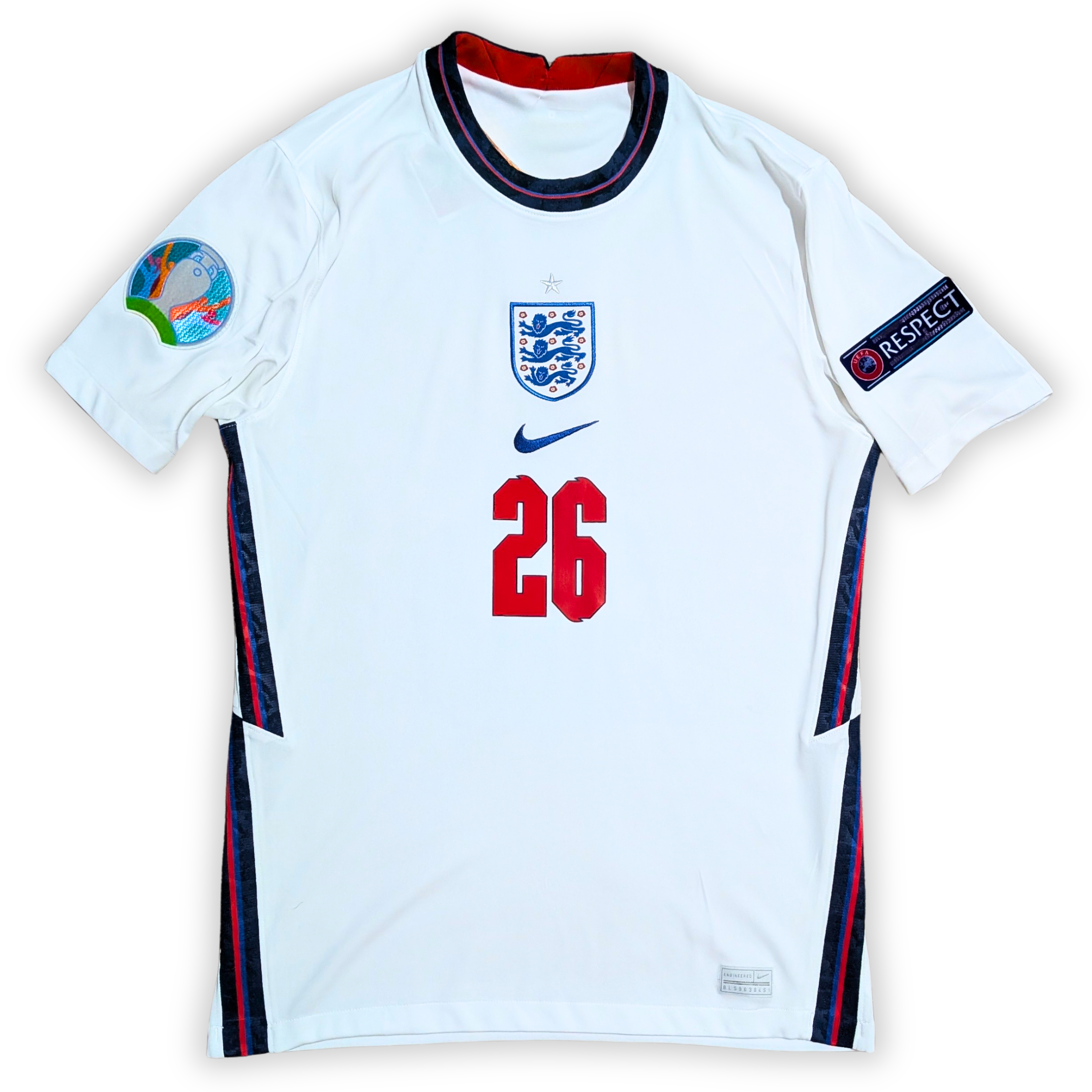 2020-22 England Home Shirt - Bellingham 26
