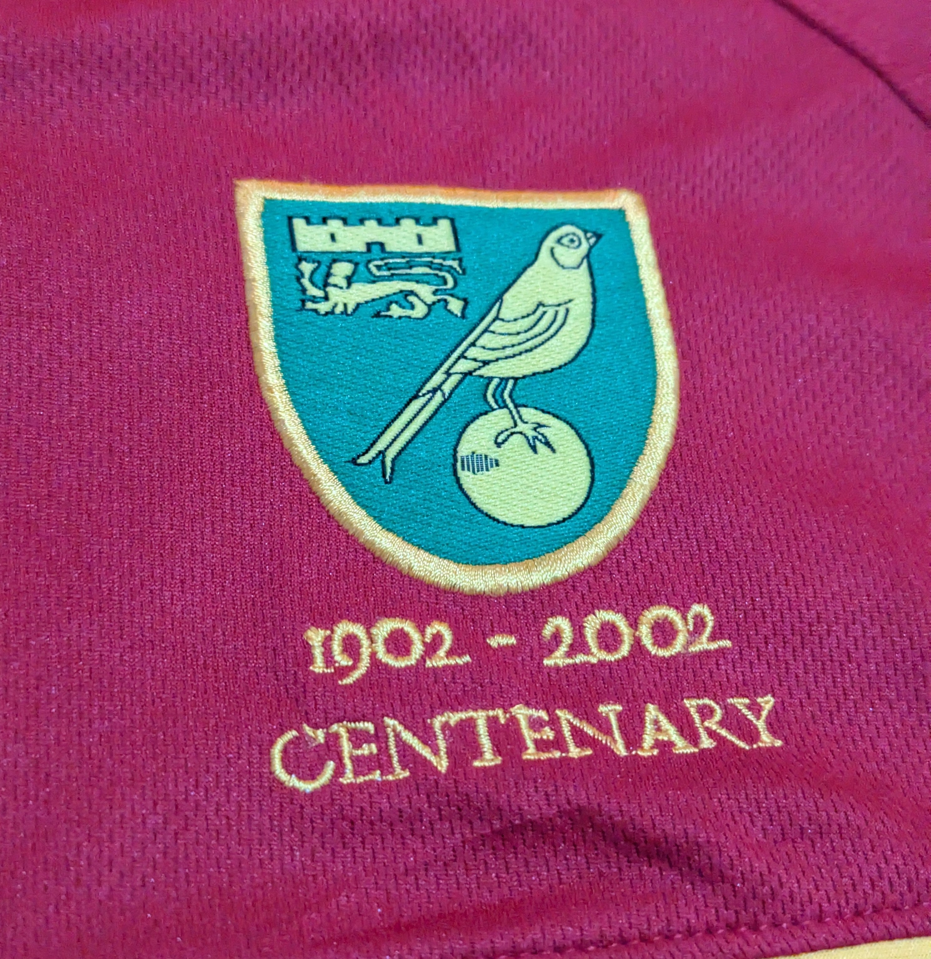 2001-02 Norwich City Centenary Away Shirt