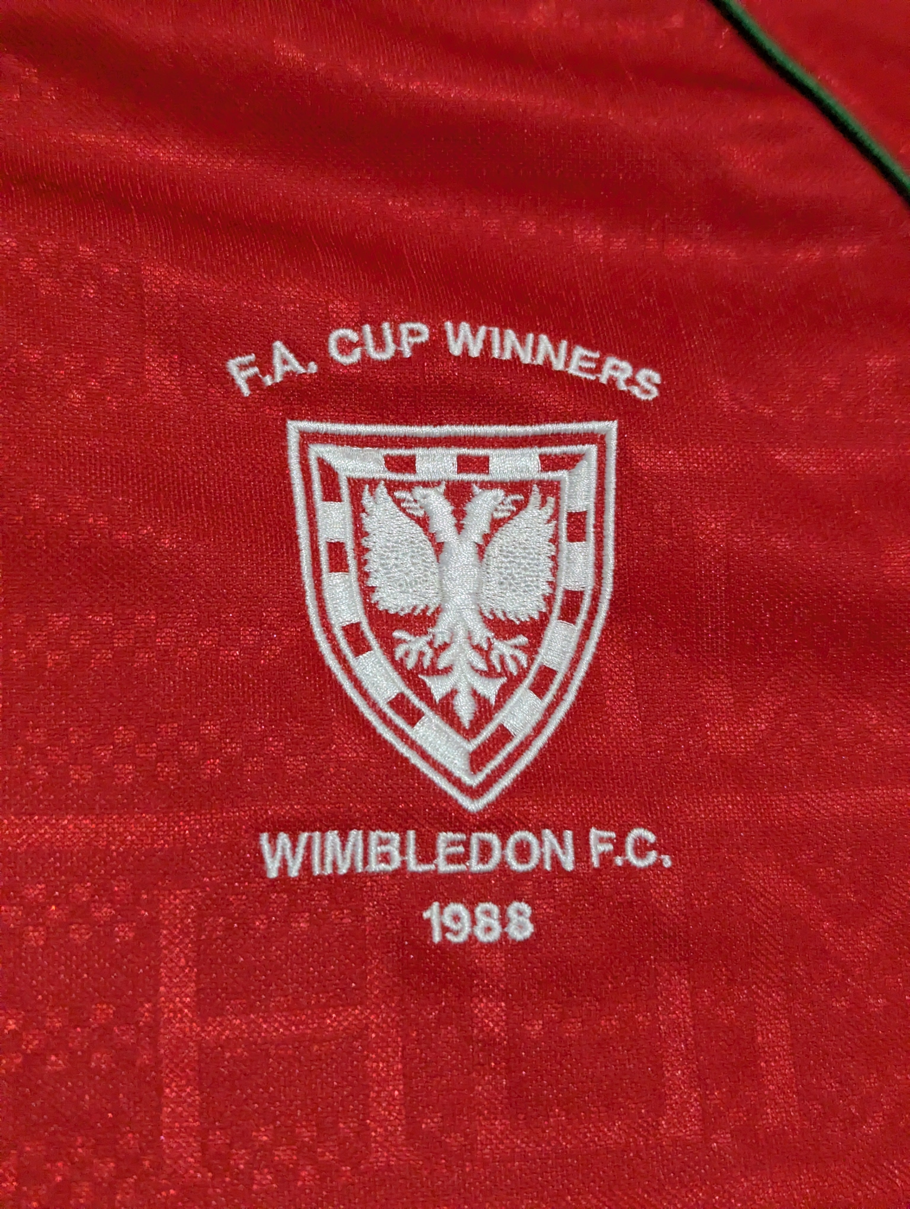 1988 Wimbledon Hummel Re-Issue Away Shirt