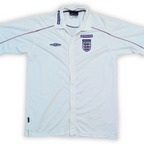 2004-06 England Umbro Button Up Shirt