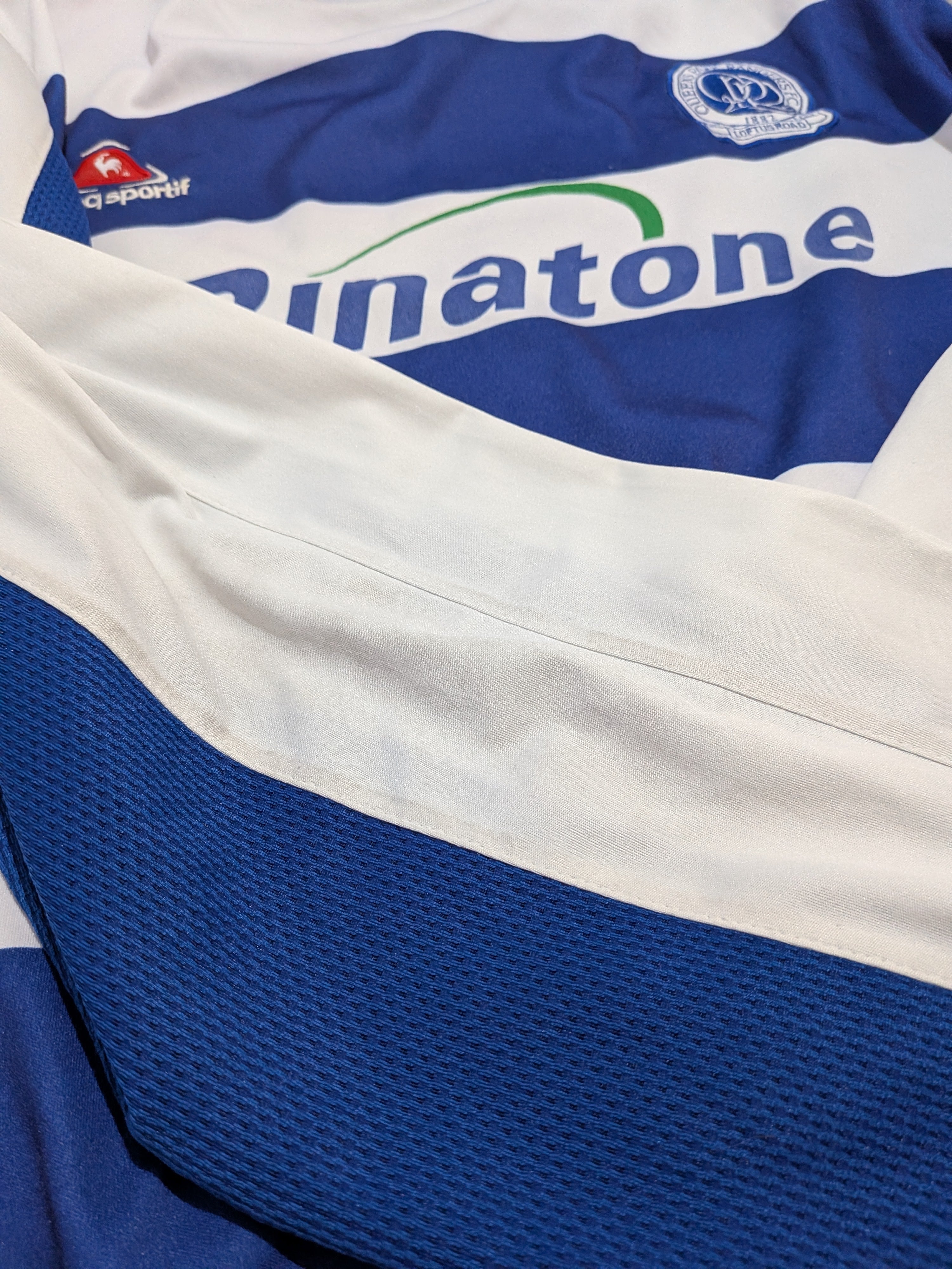 2005-06 QPR Long Sleeve Home Shirt