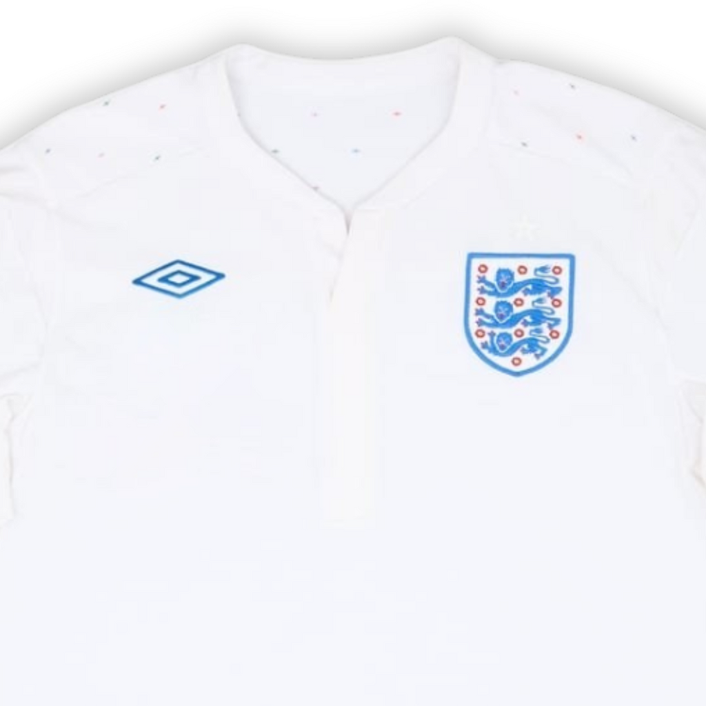 2011-12 England Long Sleeve Home Shirt