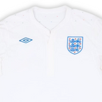 2011-12 England Long Sleeve Home Shirt