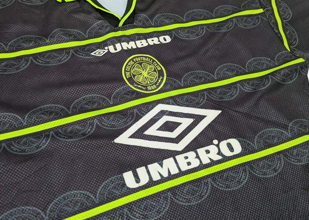 1998-99 Celtic Away Shirt  - Larsson 7