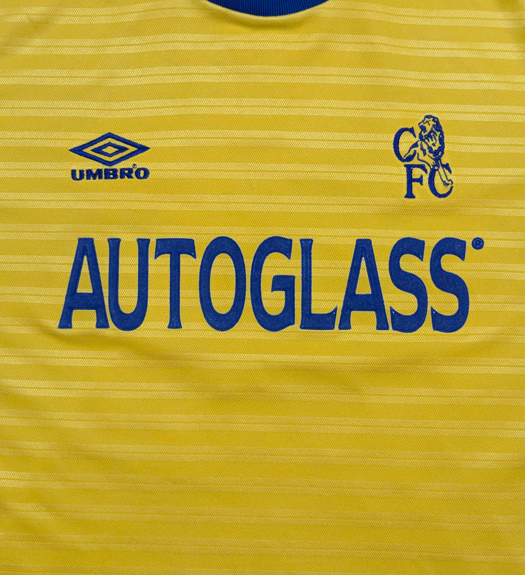 2000-01 Chelsea Away Shirt - Zola 25