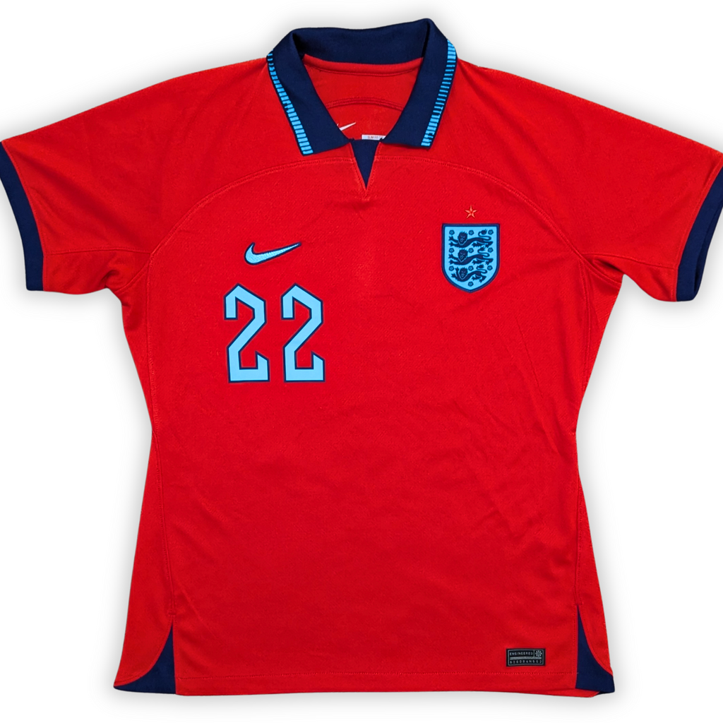 2022-23 England Away Women's Shirt - Bellingham 22