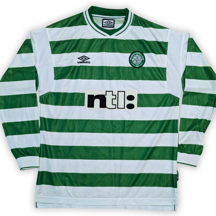 1999-01 Celtic L/S Home Shirt