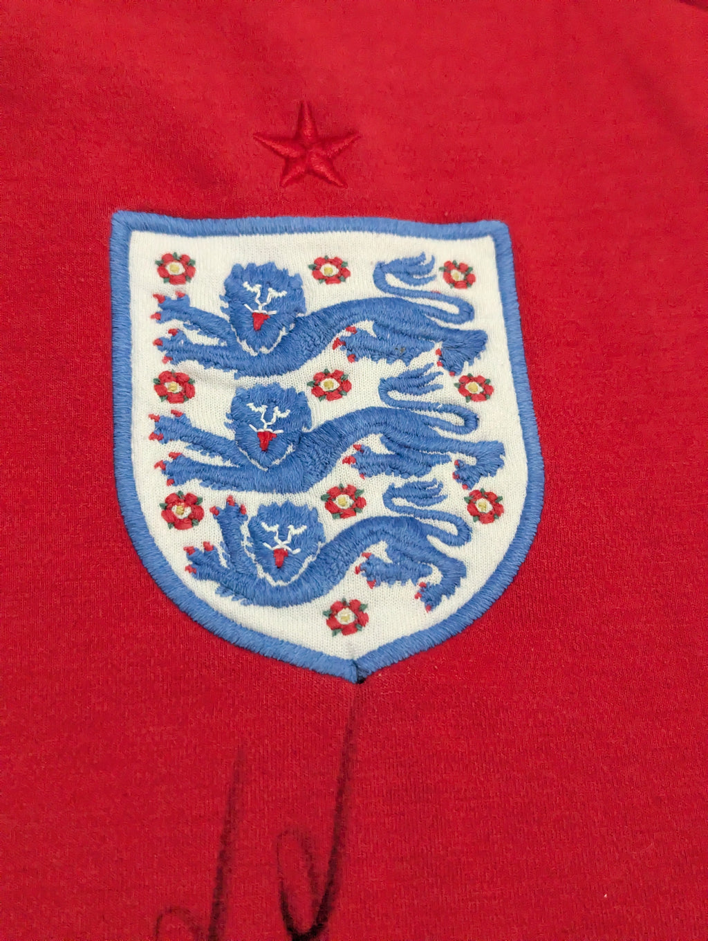 2010-11 England Away Signed Shirt