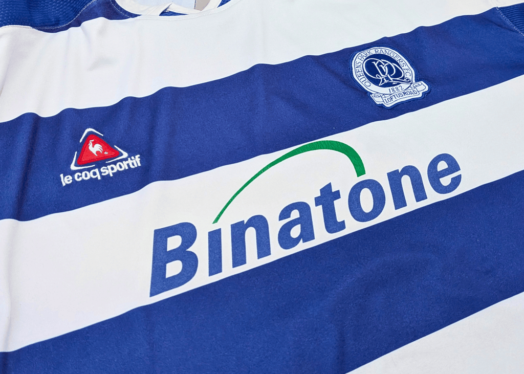 2005-06 QPR Long Sleeve Home Shirt