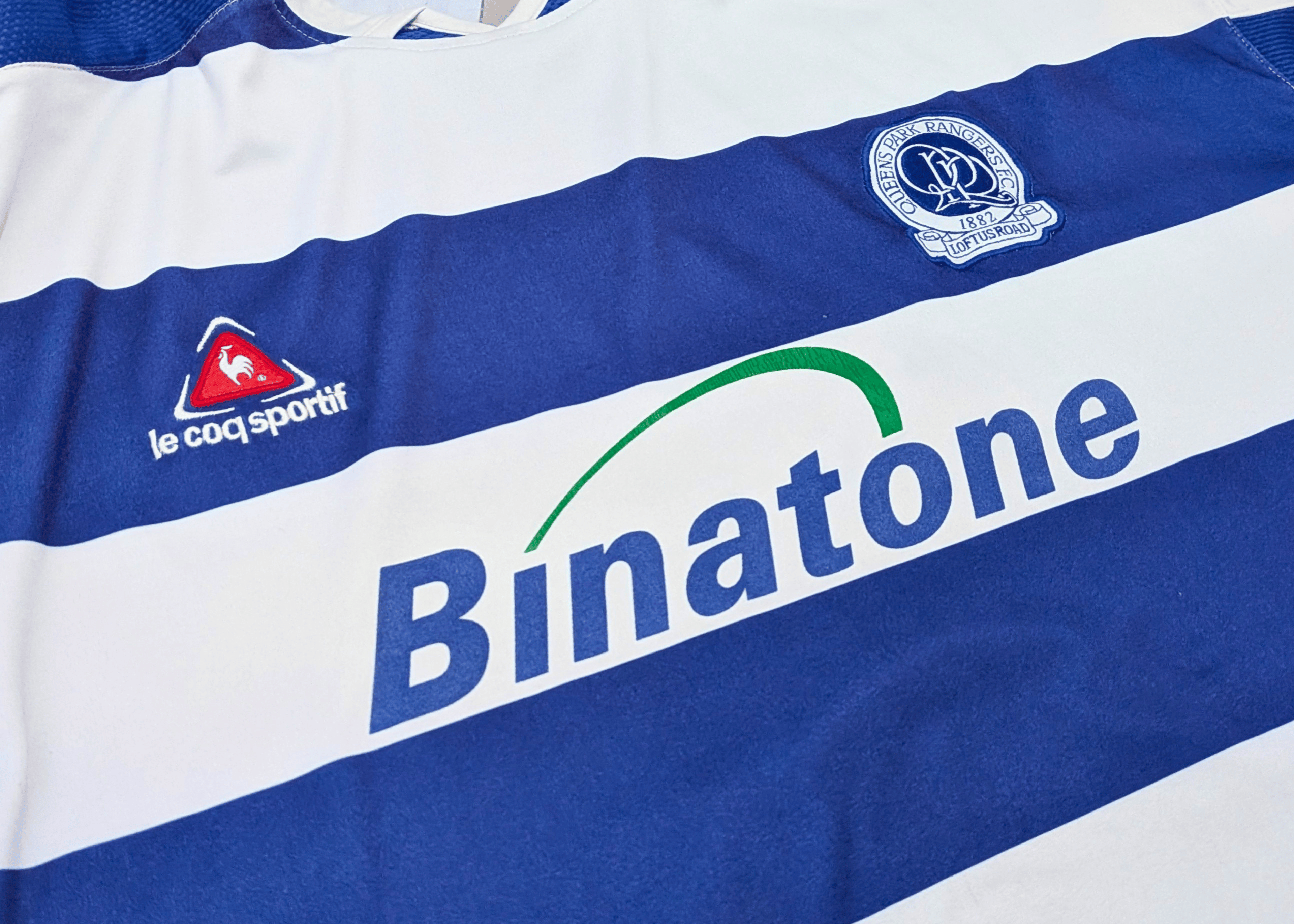 2005-06 QPR Long Sleeve Home Shirt