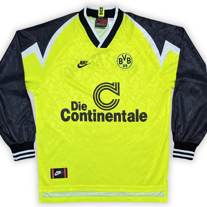 1995-96 Borussia Dortmund L/S Home Shirt